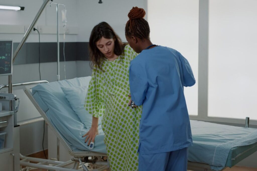 Patients recovering from surgery